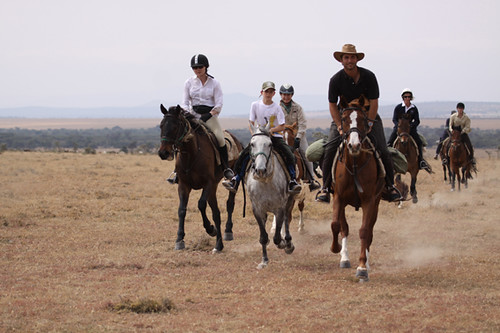 horse riding masai mara